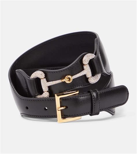 gucci horsebit gg leather belt|gucci horsebit embellished belt.